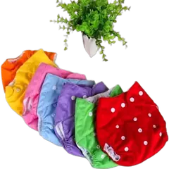 Baby Washable And Adjustable Diaper With 1pcs Napi / Pad CN -1 Pc - Rokomari